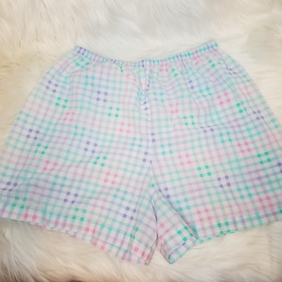 Vintage Ginham checkered Pastel Set 2 piece - Picture 8 of 9